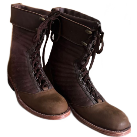 Calfskin boots